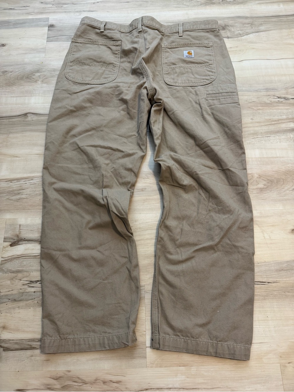 Carhartt Men’s Brown Work Pants - Durable Carpenter Style